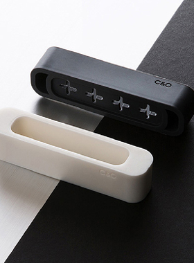 韩国SYSMAX CABLE WALL系列桌面理线器数据线充电线耳机线整理收纳mini办公室办公桌居家学习线束可粘贴收纳