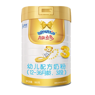 新国标】澳优能力多3段860g6罐幼儿配方奶粉三段能立多旗舰店