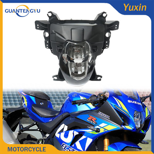铃木GSXR1000改装前车大灯