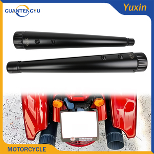 适用哈雷滑翔路王大滑翔街道双灯滑翔ST正三轮改装CFR排气管尾段