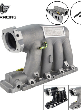 跨境skunk2新款进气歧管黑银两款适用于本田思域 K24A2 K20Z3