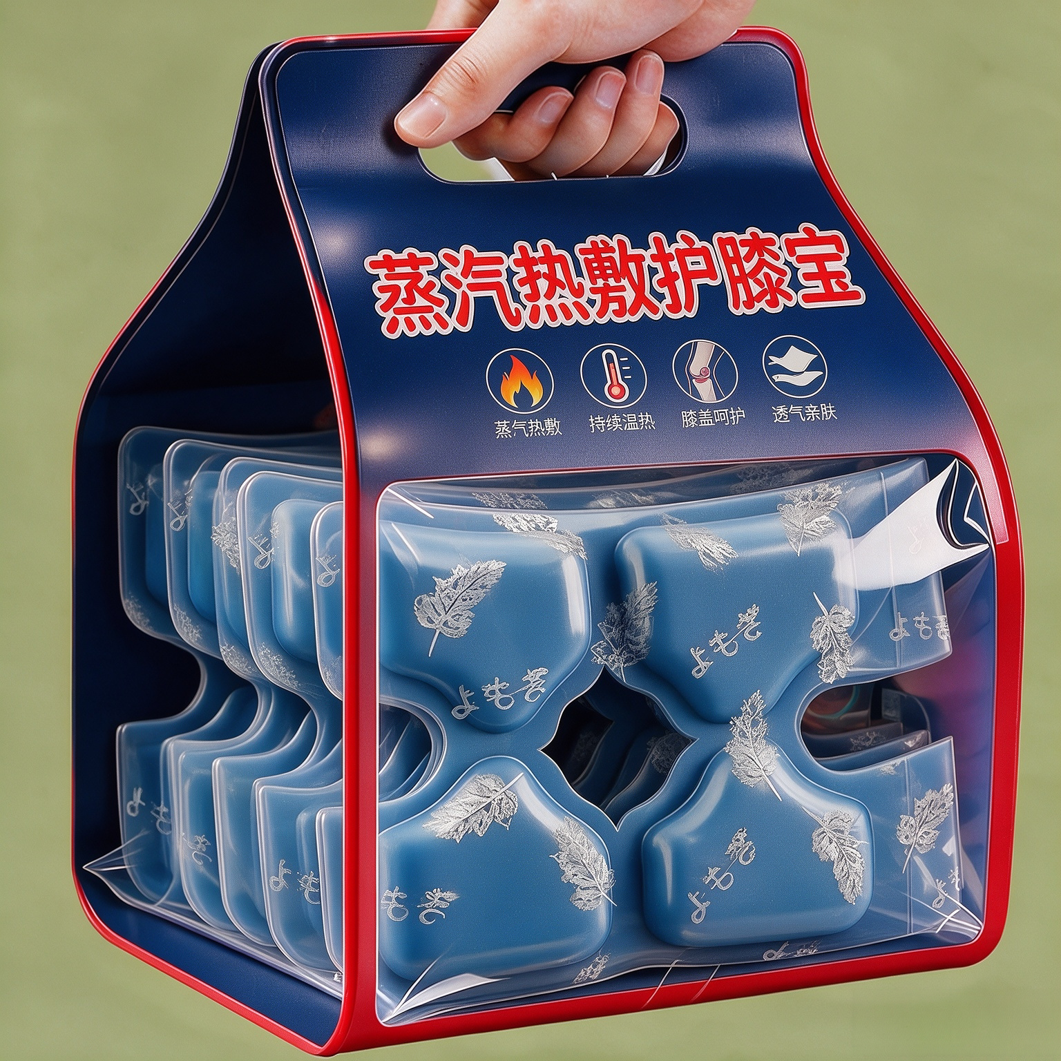 蒸汽自发热暖膝贴热敷神器