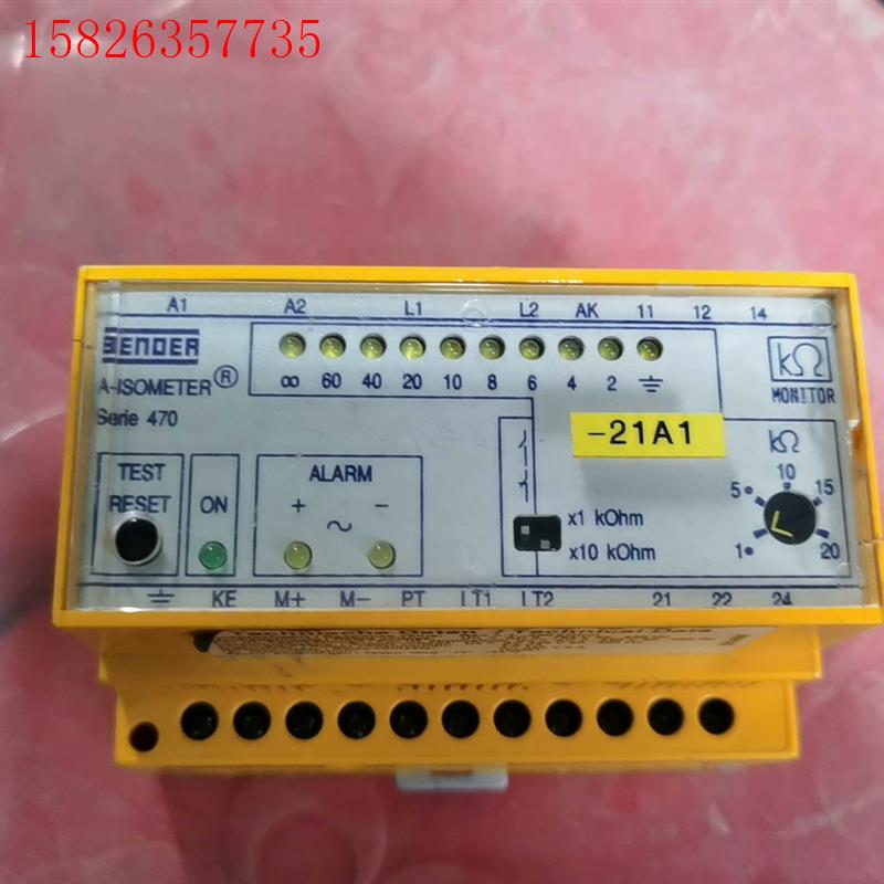 Bender IR470LY-40,绝缘监测仪成色实物拍(议价)