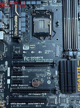 主板 GA-Z97X-UD3H-BK 正常使用,成色很好 现(议价)