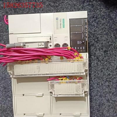 拆机进口TSX3721001施耐德PLC,自带两个模块具体型(议价)