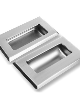 不锈钢暗拉手嵌入式移门隐形内嵌把手暗藏抽屉凹槽扣手LS101拉手.