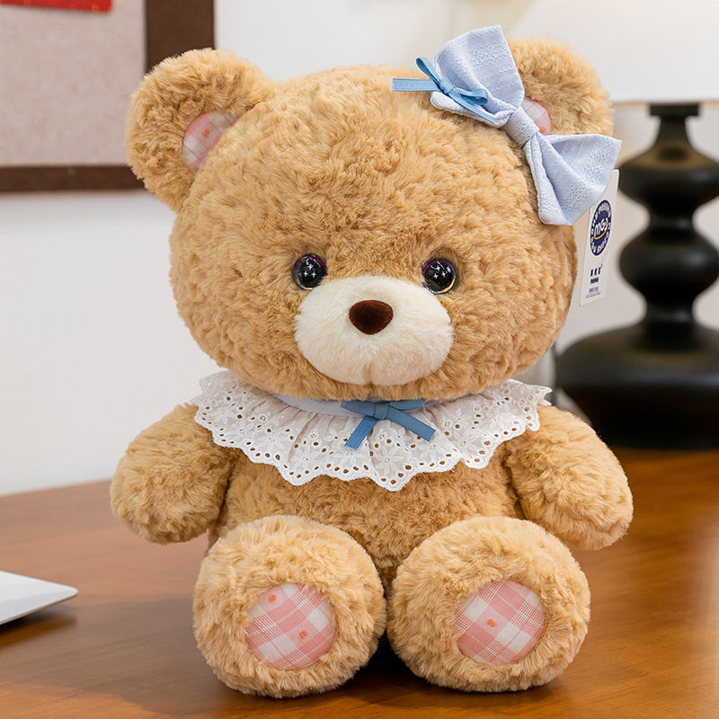 新款泰迪熊小熊玩偶可爱时尚毛绒玩具情侣娃娃公仔生日礼物批货