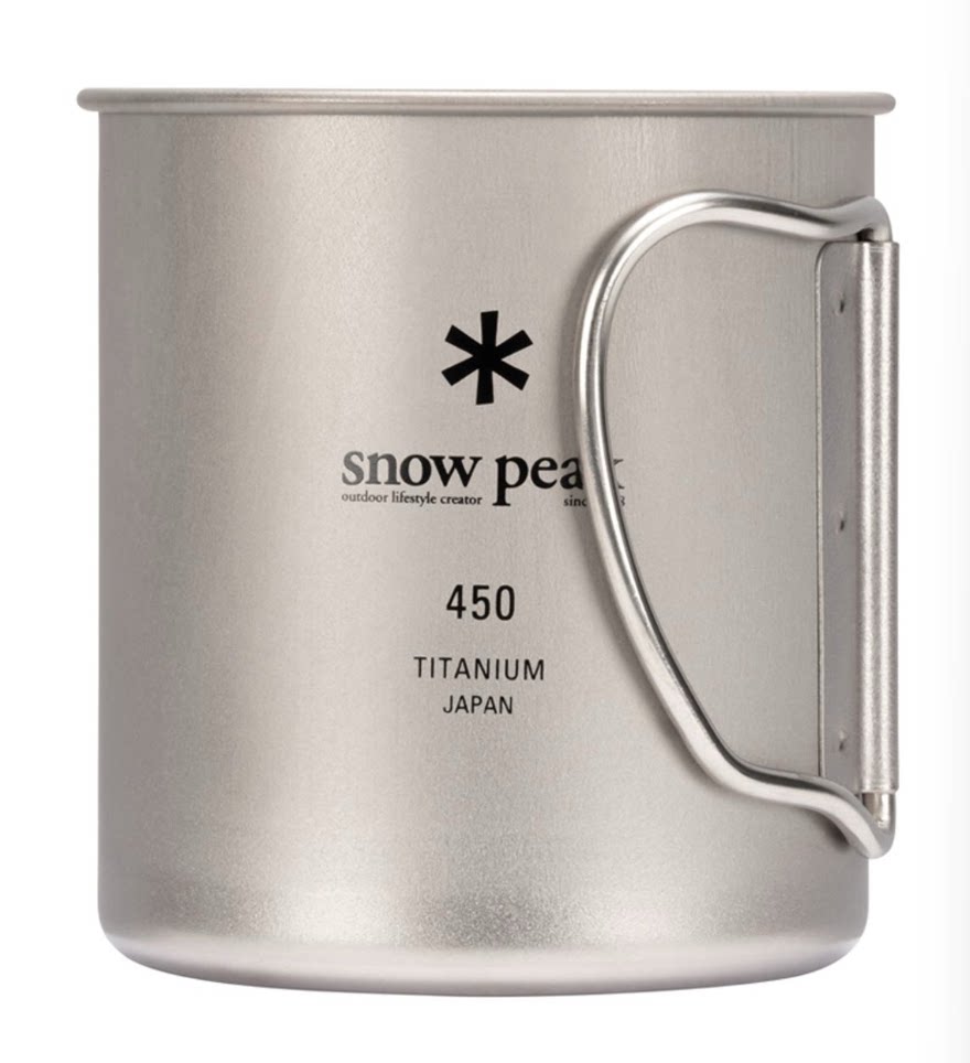 雪峰钛杯现货单层露营户外超轻量便携旅行杯
