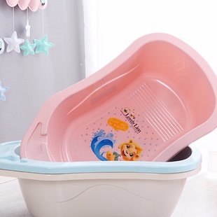 日用品新生儿婴幼儿婴儿浴盆单盆便携式 简单一岁宝宝洗澡家用洗澡