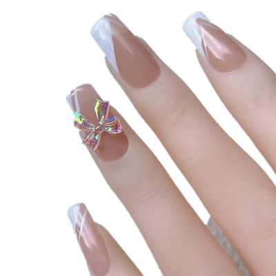 网红爆款幻彩立体仙女蝴蝶结