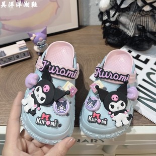 女童夏天洞洞鞋2026新款夏季儿童海边游泳拖鞋外穿洋气宝宝小朋友