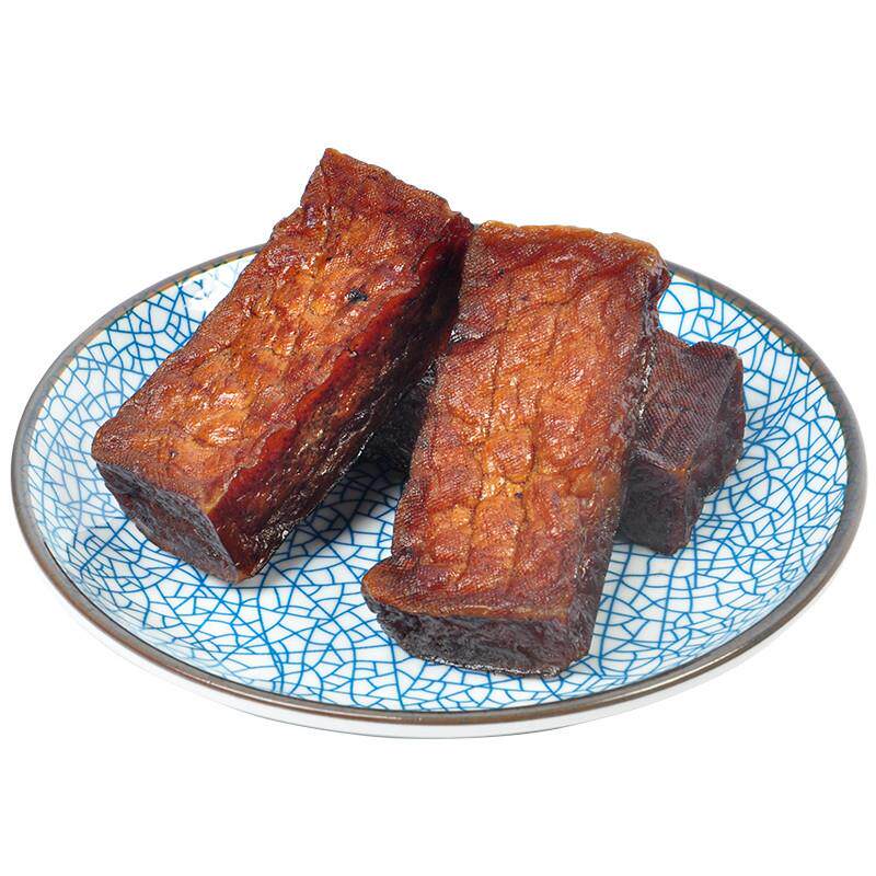 正宗农家柴火烟熏自制腊豆腐湖南特产手工香干豆干武冈白溪洛南豆