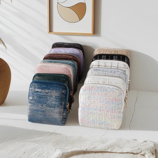 洒金首饰收纳包2025小红书爆款水晶手链包黄金手镯文玩手串收纳包