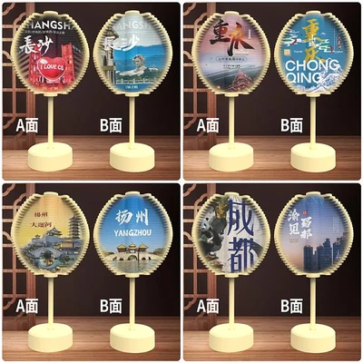 转转乐斐波那契螺旋树旋转棒棒糖景区博物馆纪念品创意玩具小摆件