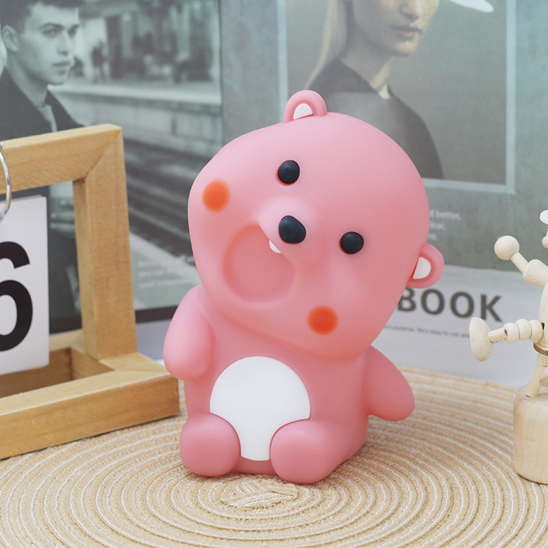 夜灯感应捏发泄拍拍灯充电玩具睡眠解压情人节送女生礼物露比