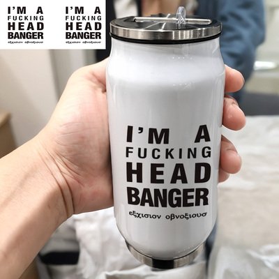 excision电音 DJ 百大儿童毕业礼物定制照片情侣304不锈钢保温杯