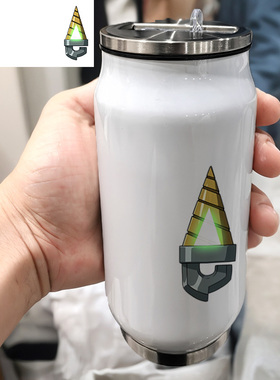 天元突破漫画二次元游戏1双层来图定制安全潮流304不锈钢保温杯子