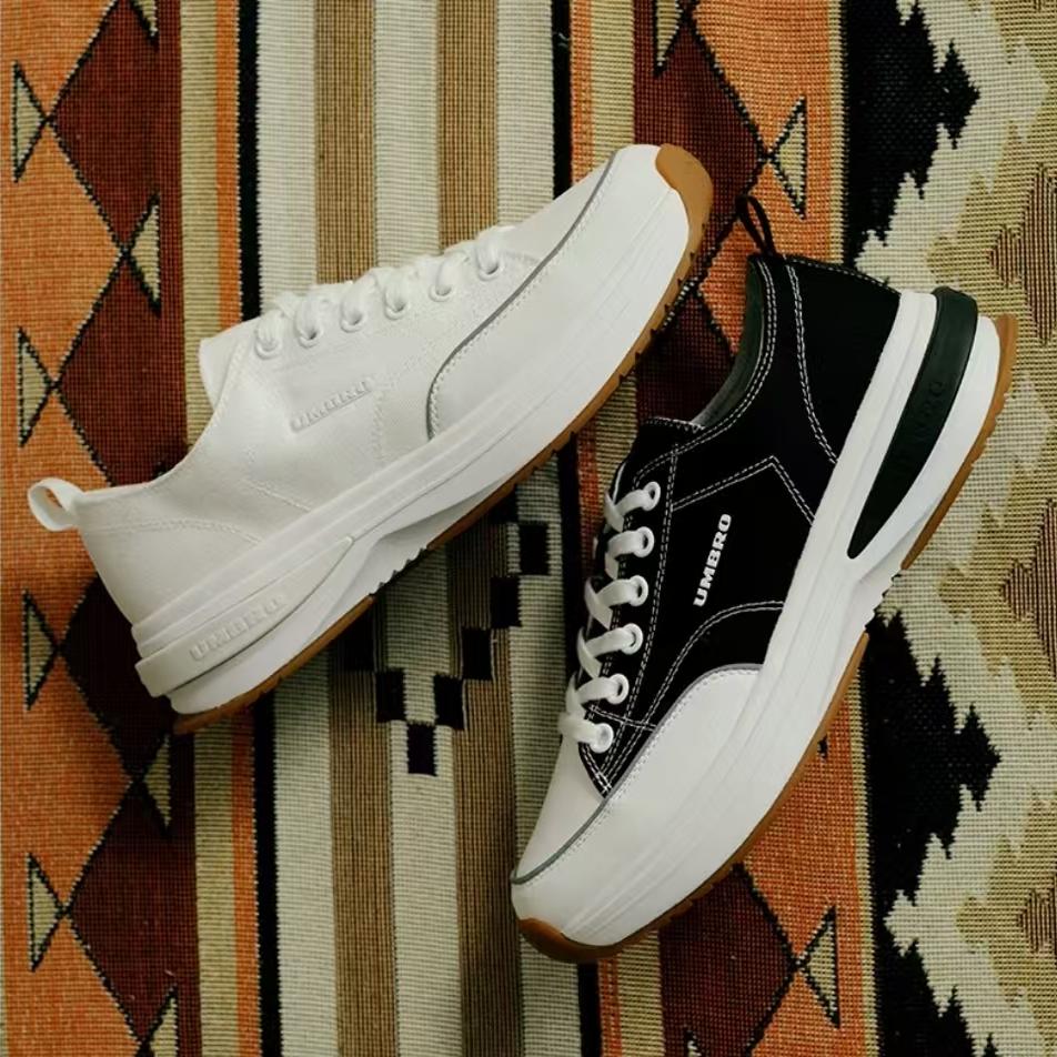 茵宝男士休闲运动帆布鞋 日常通勤百搭简约底软学生 0701