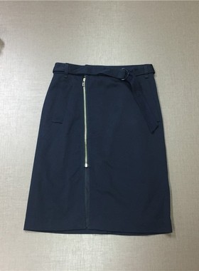 依恋旗下R撤柜清仓RCWH81104Q时尚淑女腰带包臀半身裙