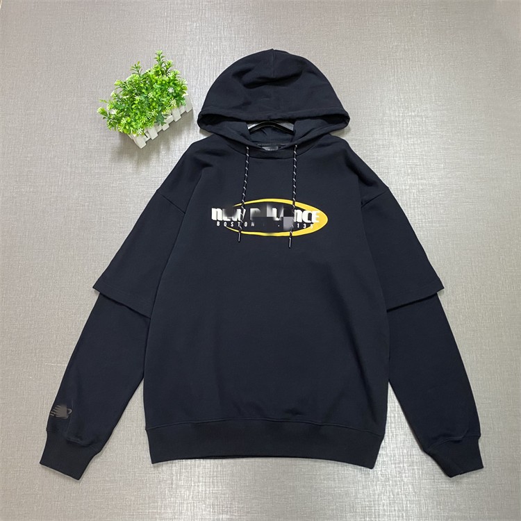 牛货大牌正品特价清仓NCA13021春秋款时尚潮流连帽假两件男士卫衣