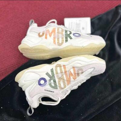 牛货大牌复古字母厚底低帮老爹鞋