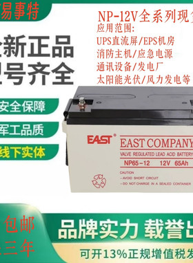 易事特NP100-12直流屏UPS12V100AH65AH12V38AH12V24AH铅酸蓄电池