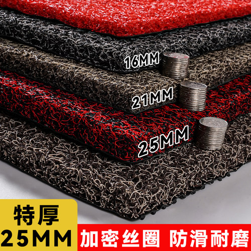 脚垫丝圈地垫加厚入户门垫汽车垫
