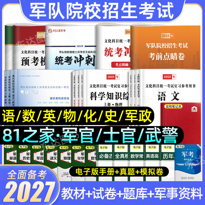 军考复习资料军官士官