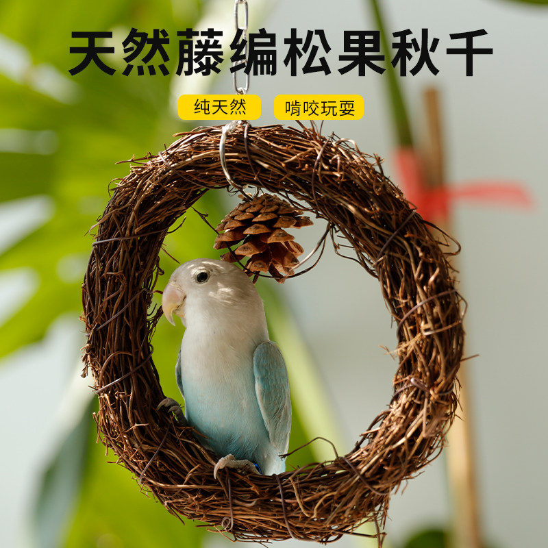 鹦鹉专用秋千吊环小鸟秋千鸟笼鹦鹉啃咬玩具秋千鹦鹉鸟笼装饰鸟用,宠物/宠物食品及用品,鸟秋千,淘宝优惠券,粉丝福利购,淘宝优惠卷