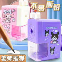 卡通可愛削筆器兒童寶寶小學(xué)生專用手搖轉(zhuǎn)筆刀自動(dòng)進(jìn)鉛不卡鉛轉(zhuǎn)筆機(jī)削筆機(jī)幼兒園一年級小朋友