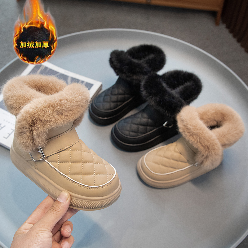 小学生冬季大棉雪地靴棉靴