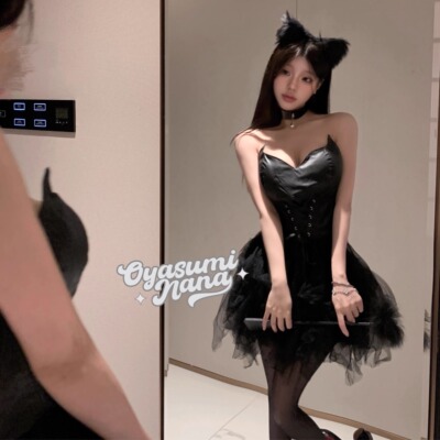 性感可爱甜美微胖辣妹节日