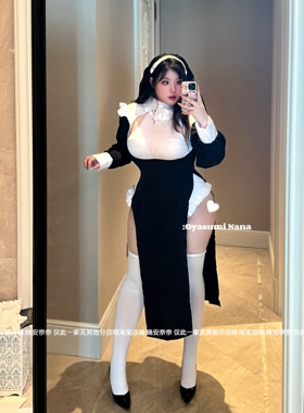 “说吧!你想忏悔什么罪?”2024万圣节大码修女cos性感主播制服