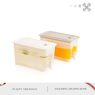 MOLA.Relax.冷水壶大容量带水龙头家用冰箱夏饮料果汁冰桶 寻凉