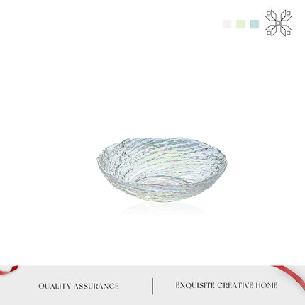 MOLA.Name.果盘创意简约玻璃水晶透明现代家用客厅茶几 | 如名