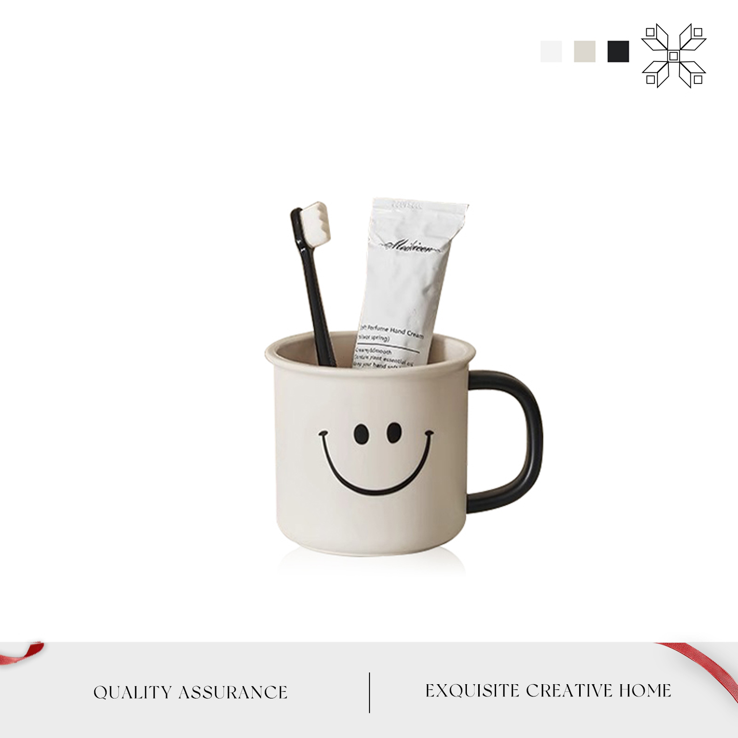 MOLAins风笑脸漱口杯可爱刷牙杯