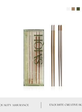 MOLA.Salaries.筷子餐具中式国潮风家日用饮具两双装礼盒 | 寄禄