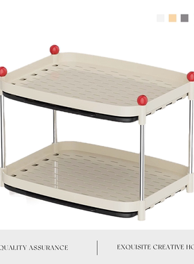 MOLALUNA.Click.收纳架置物架双层家用茶具沥水放水杯架 | 点悉