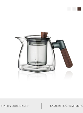 MOLA.Arris.茶具家用茶壶玻璃创意耐高温煮茶壶过滤泡茶壶 | 棱之