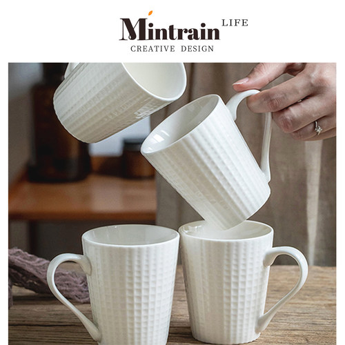 Mintrain质感出众简约陶瓷个浮雕