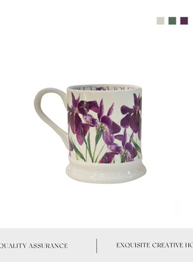 MOLA.Brocade.复古马克杯陶瓷杯子创意耐高温家用咖啡水杯丨繁锦