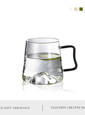 MOLA.Climb.杯具日式耐高温玻璃杯加厚观山绿茶杯喝水杯子 | 登山