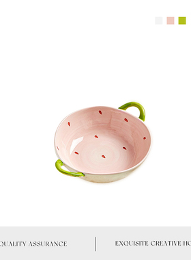 Auramoon.Weiqi.餐具瓷器套装双耳汤碗家用10寸陶瓷泡面碗丨维起