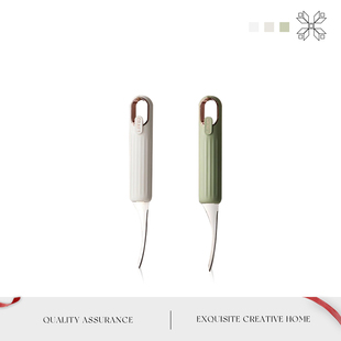 MOLA.Warm.虾刀剥虾壳去虾线神器厨房不锈钢挑虾线剔除器 温柠