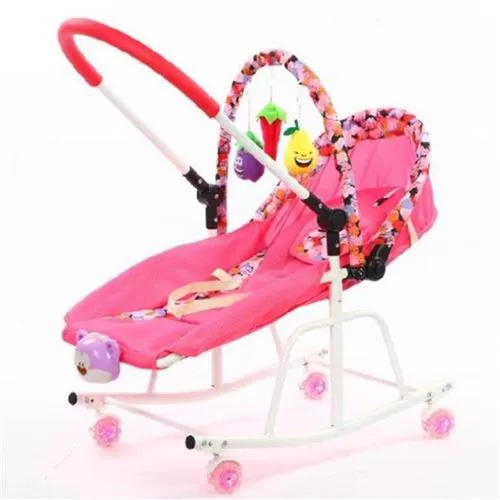 Успокаивающая качалка, колыбель, универсальная игрушка для новорожденных, поворотные колеса