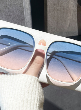 2025新款方框韩版简约太阳镜女跑量速卖大框墨镜潮流款欧美风