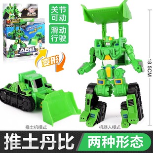 咖宝车神推土丹比翻斗豪登探警王弗龙火警王车手暴风重装儿童玩具