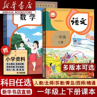 部编版 小学1一年级上册全套课本语文数学英语书人教版 北师版 苏教版 课本教材教科书1一年级上册教材 外研冀教青岛西师版 新华书店