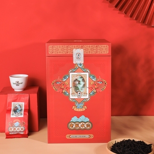 和德元溪记老枞水仙一级武夷岩茶大红袍茶叶浓香型500g/1盒装正品