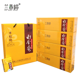 兰香嵉牛栏坑水金龟大红袍武夷岩茶浓香一级乌龙茶125g/1条装正品